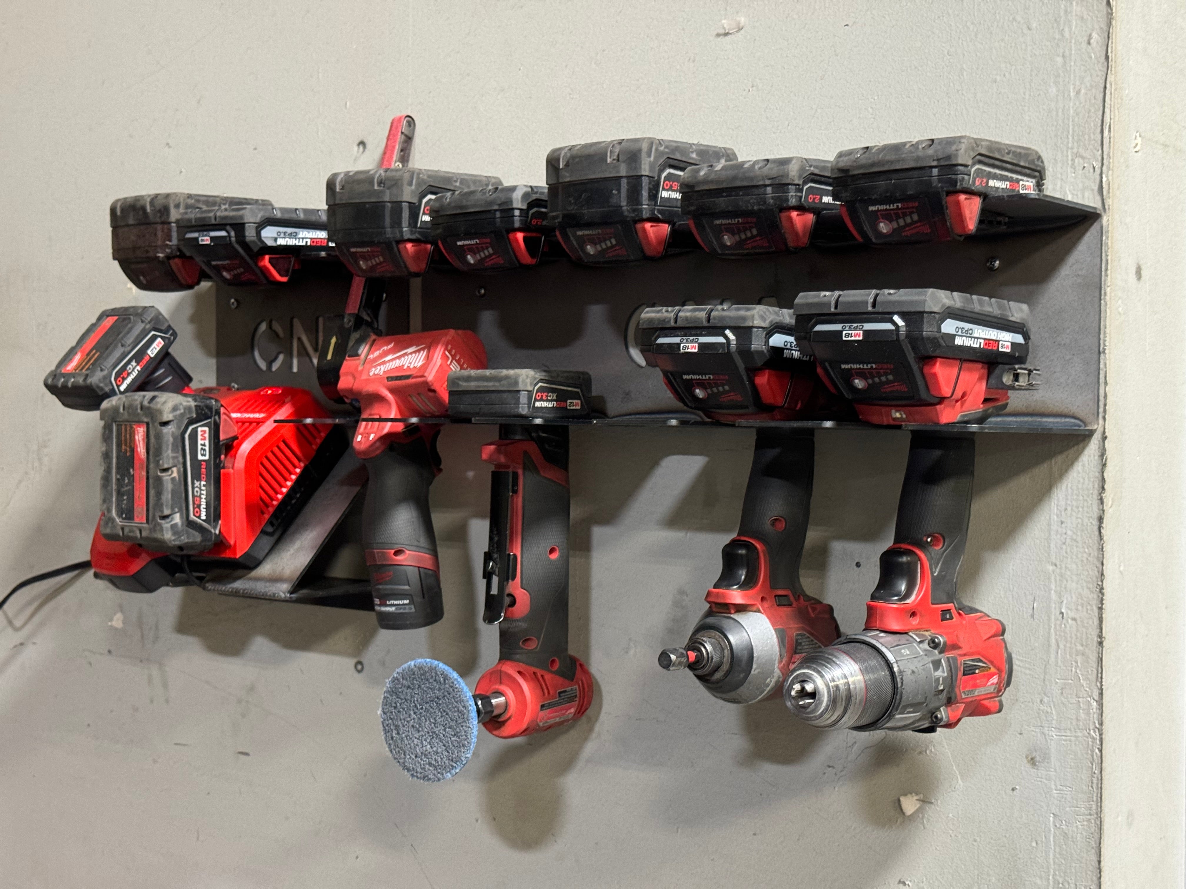 DIY Kit - Milwaukee Cordless Tool and Battery Mount