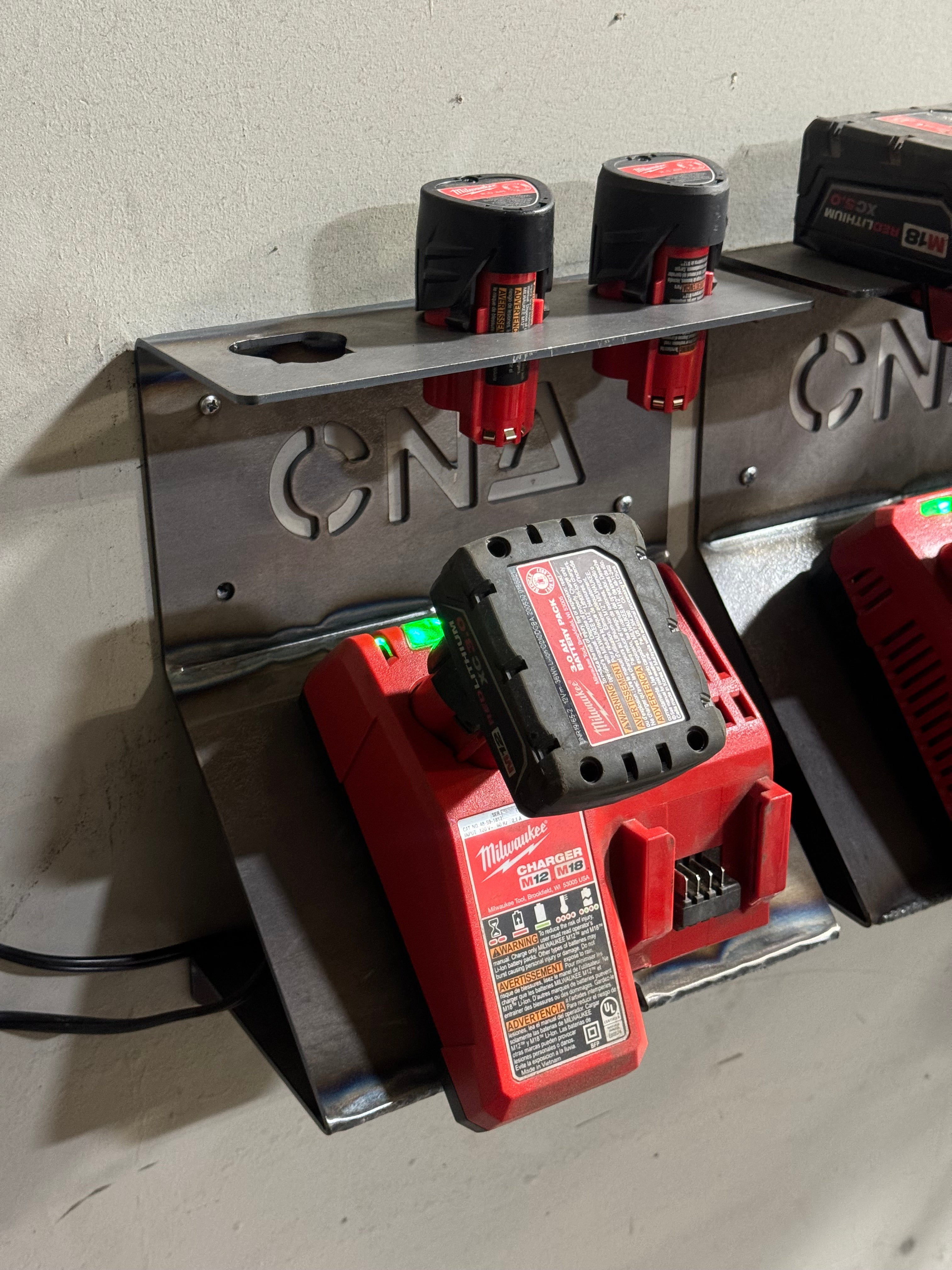 DIY Kit - Milwaukee Charger and Battery Mount
