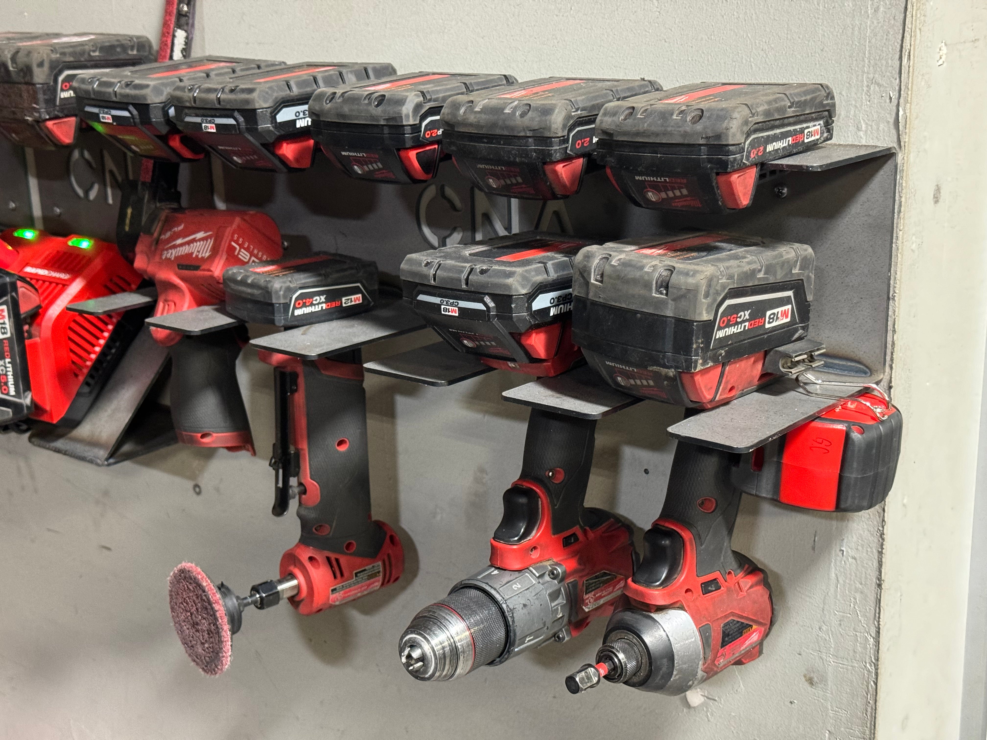 DIY Kit - Milwaukee Cordless Tool and Battery Mount