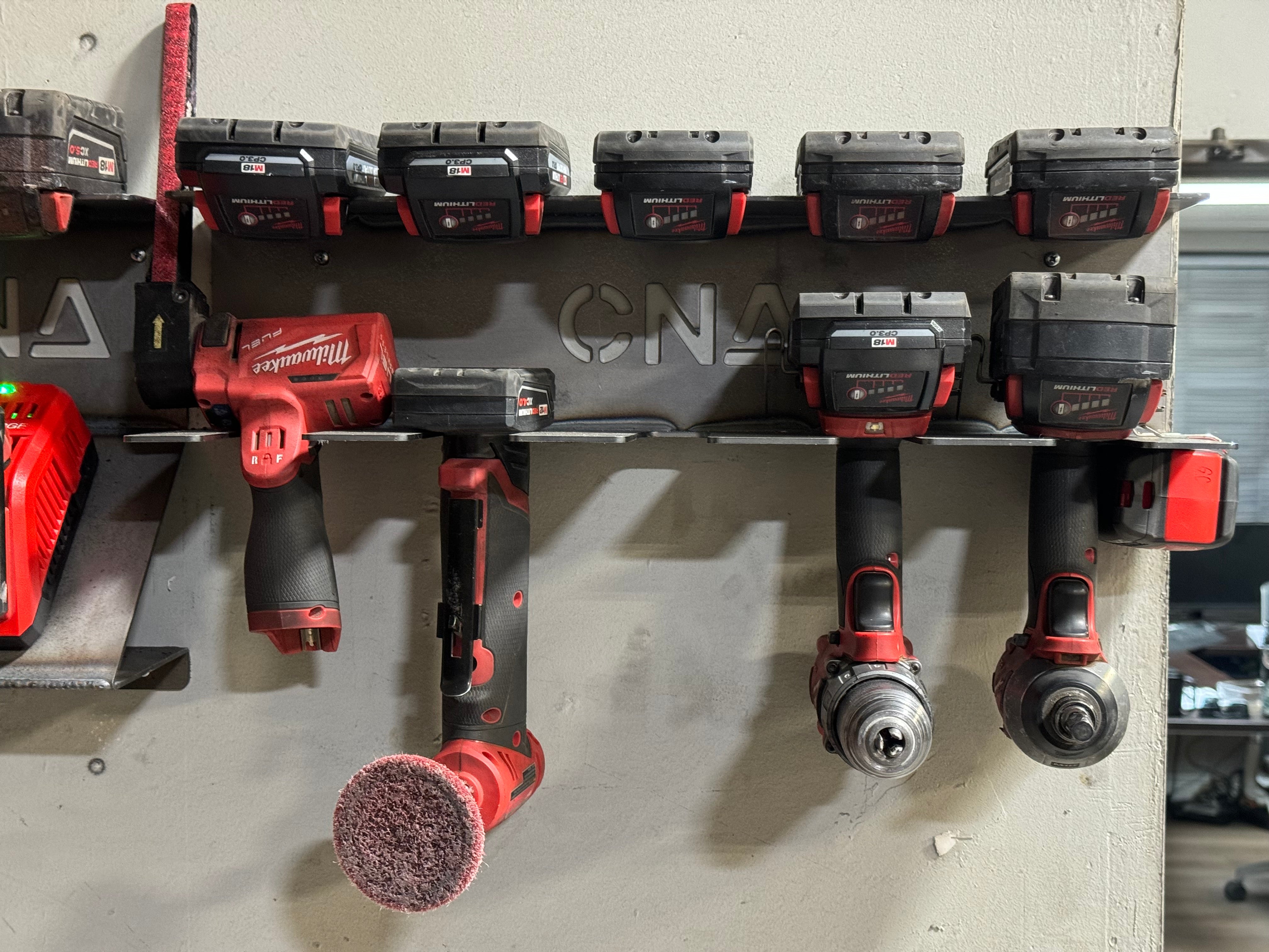 DIY Kit - Milwaukee Cordless Tool and Battery Mount
