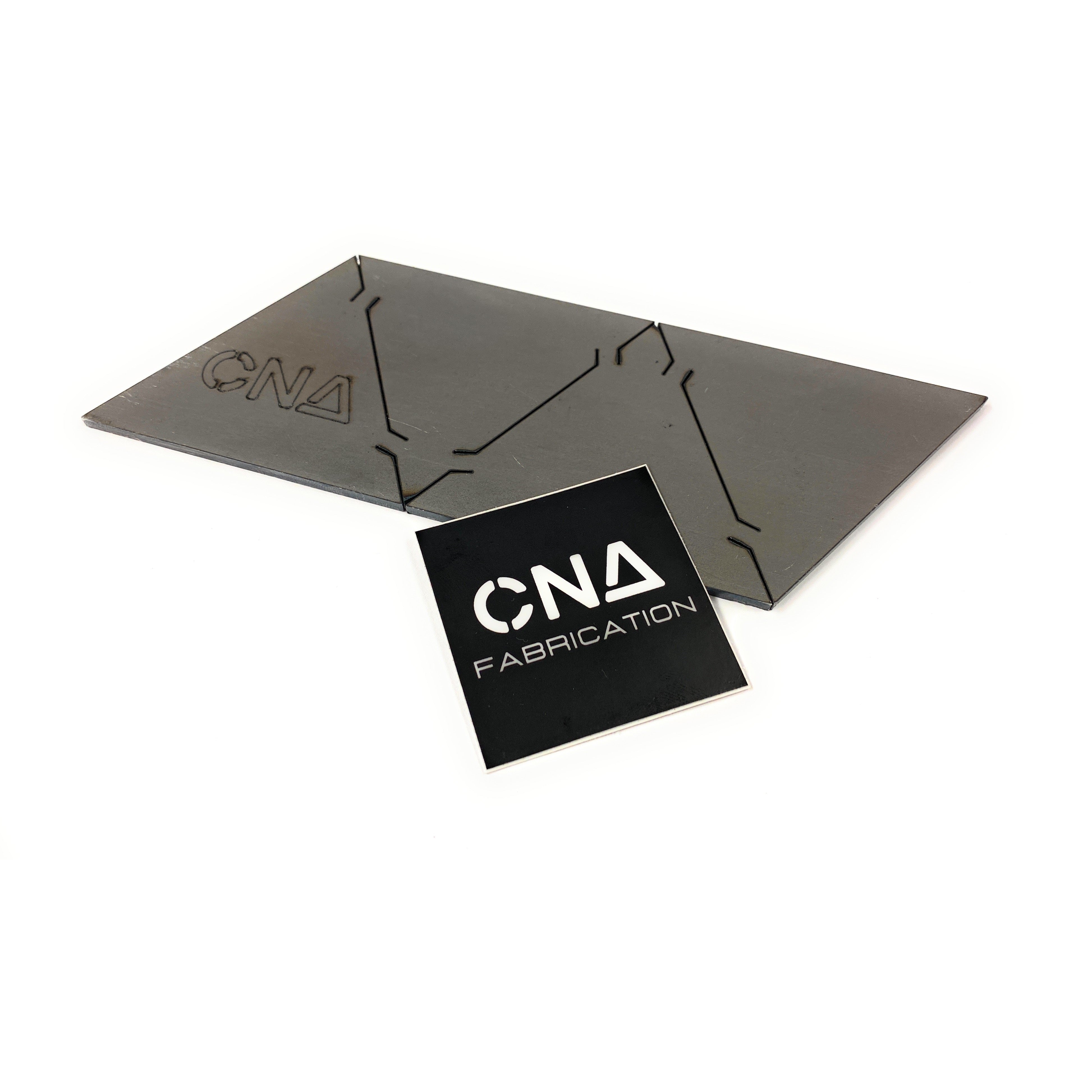 Welding Kit - Folding Tetrahedron (Triangle Pyramid) - 3 Inch Sides - 11 Gauge (1/8") Thick Mild Steel