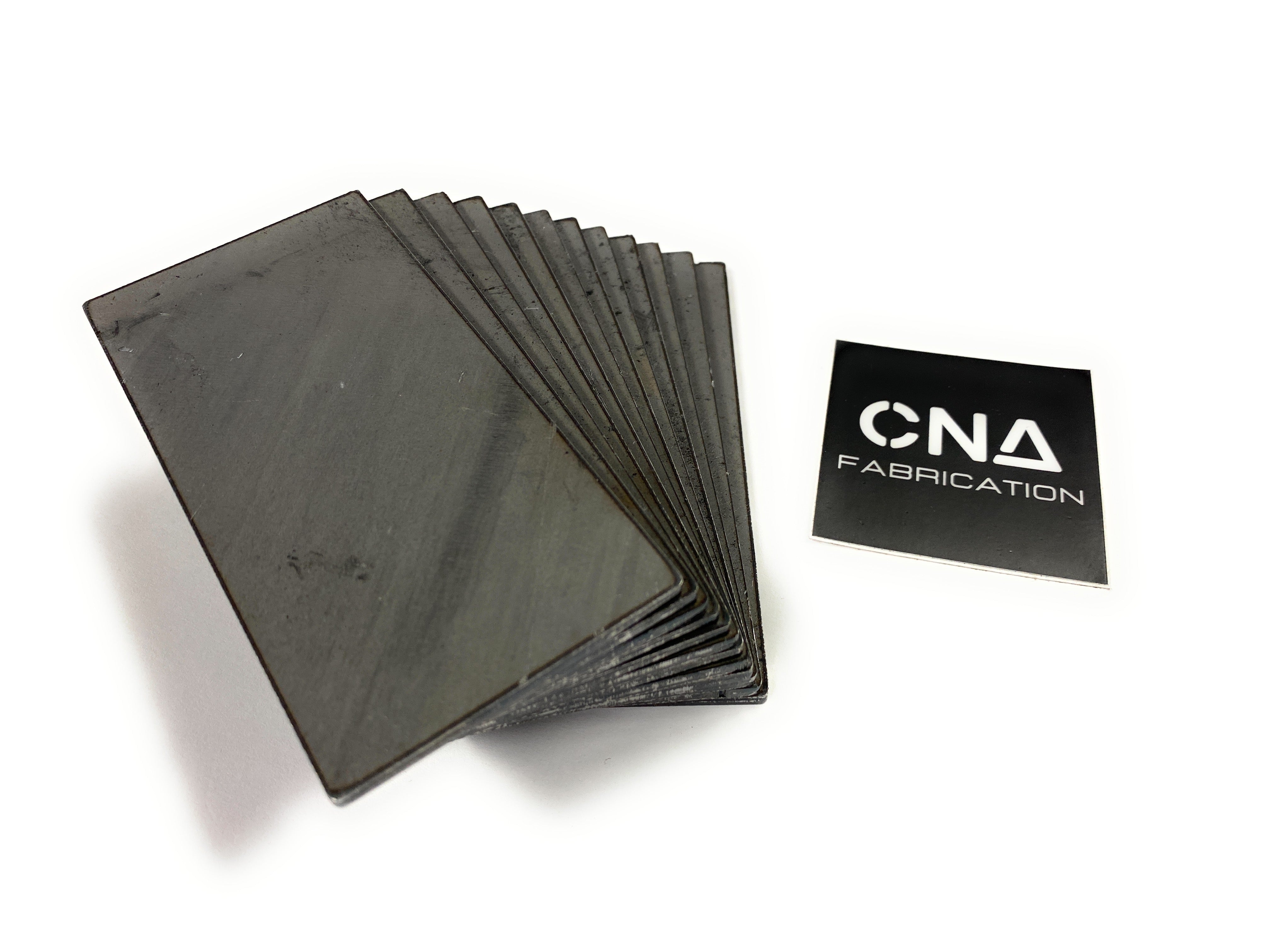 Welding Coupons - 11ga Mild Steel - 2 by 4 Inch (2"X4") - 12 Pack