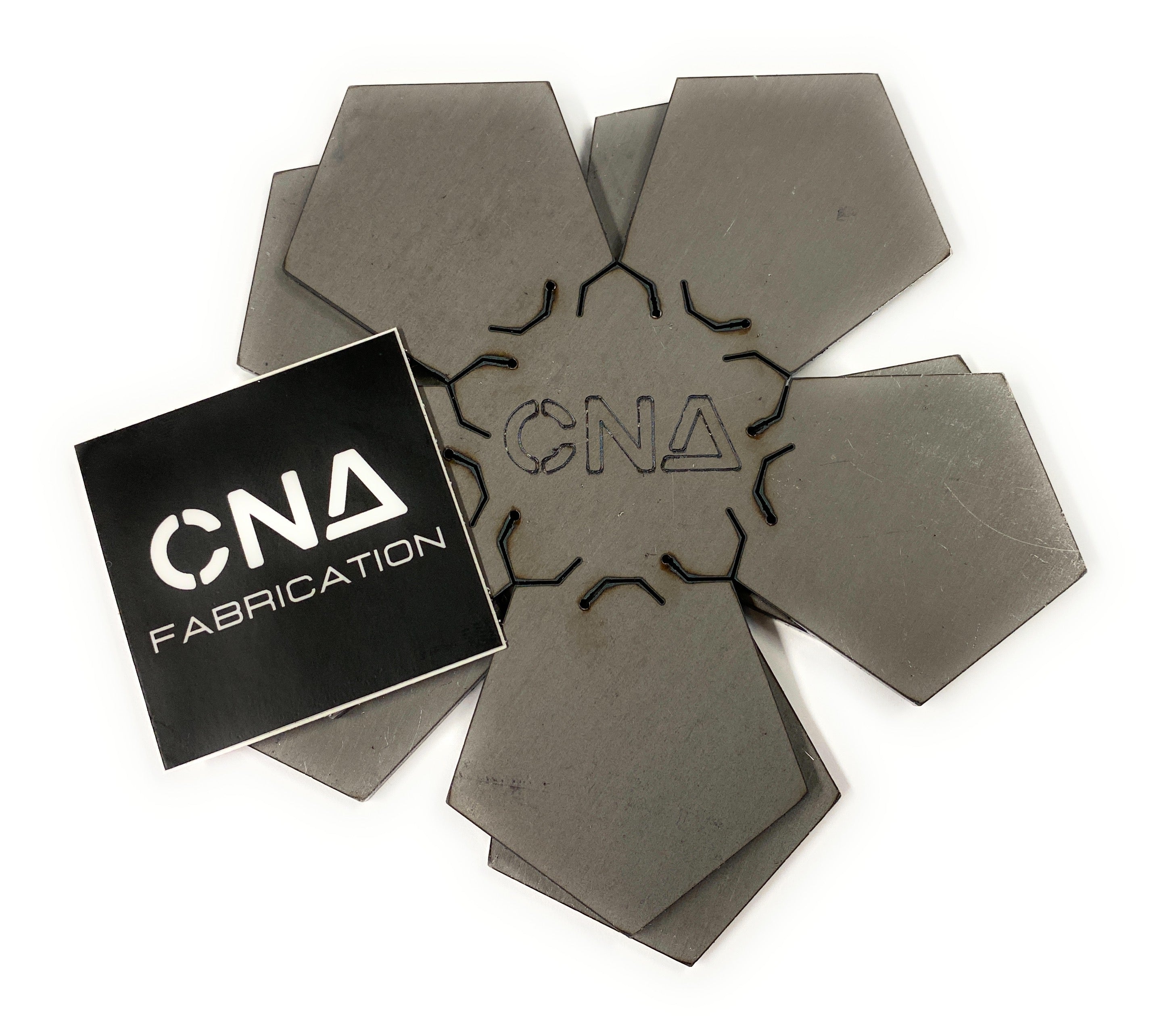 Welding Kit - Folding Dodecahedron (Pentagon Ball) - 1.25 Inch Sides - 11 Gauge (1/8") Mild Steel