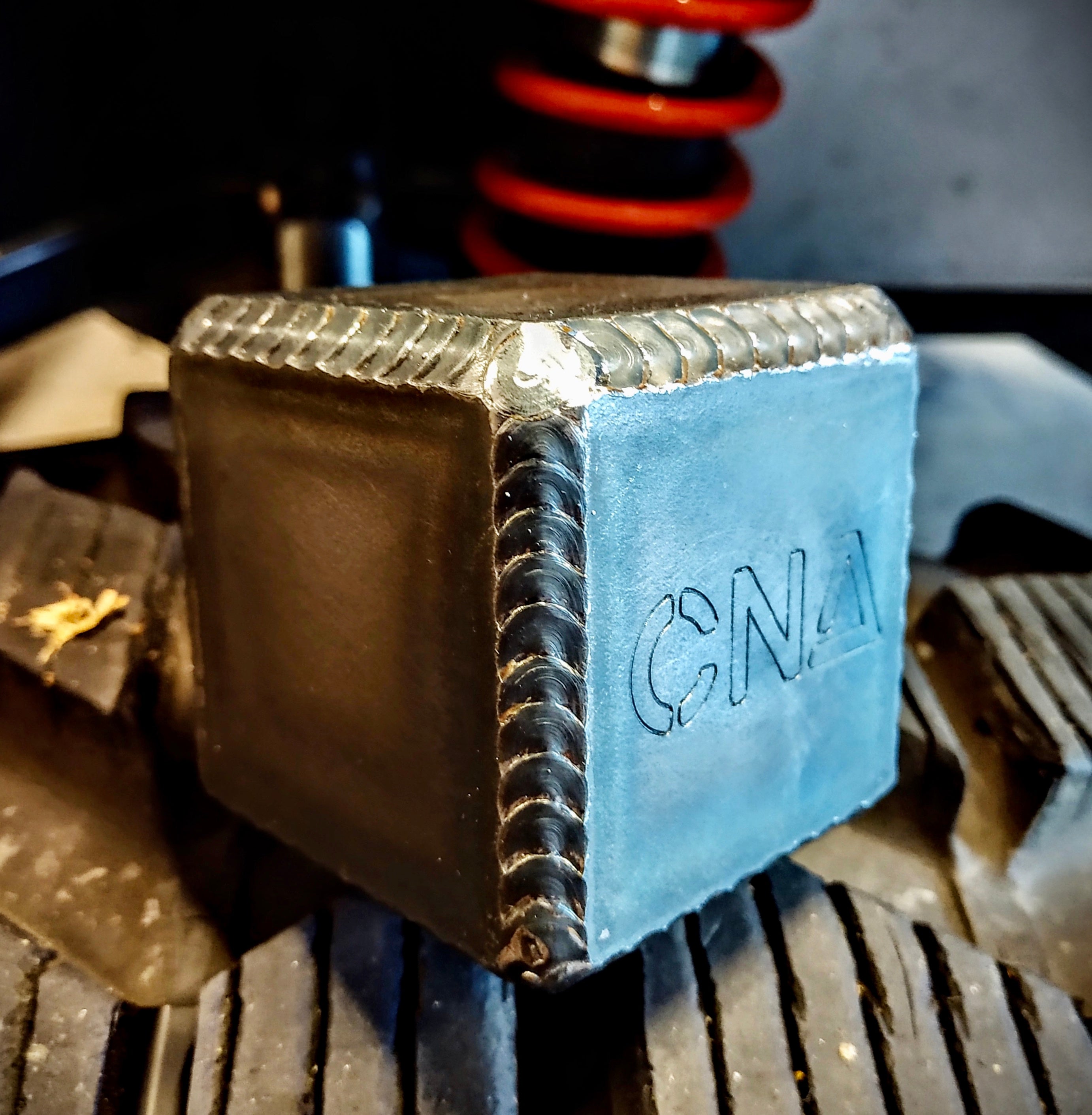 Welding Cube Kit - 3/16" Gauge Mild Steel - 2 by 2 Inch (2"X2")