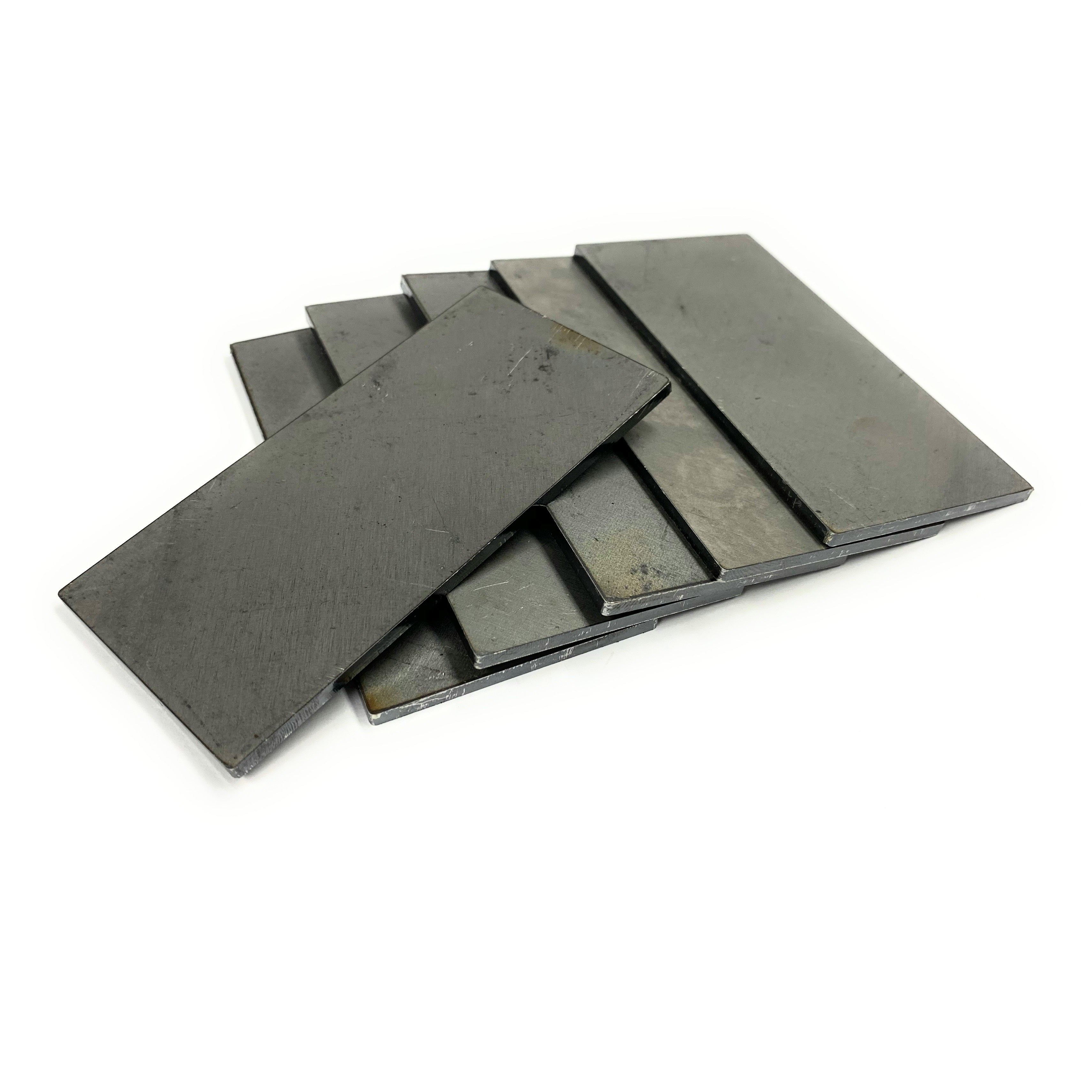 Welding Coupons - 11ga Mild Steel - 2 by 4 Inch (2"X4") - 6 Pack