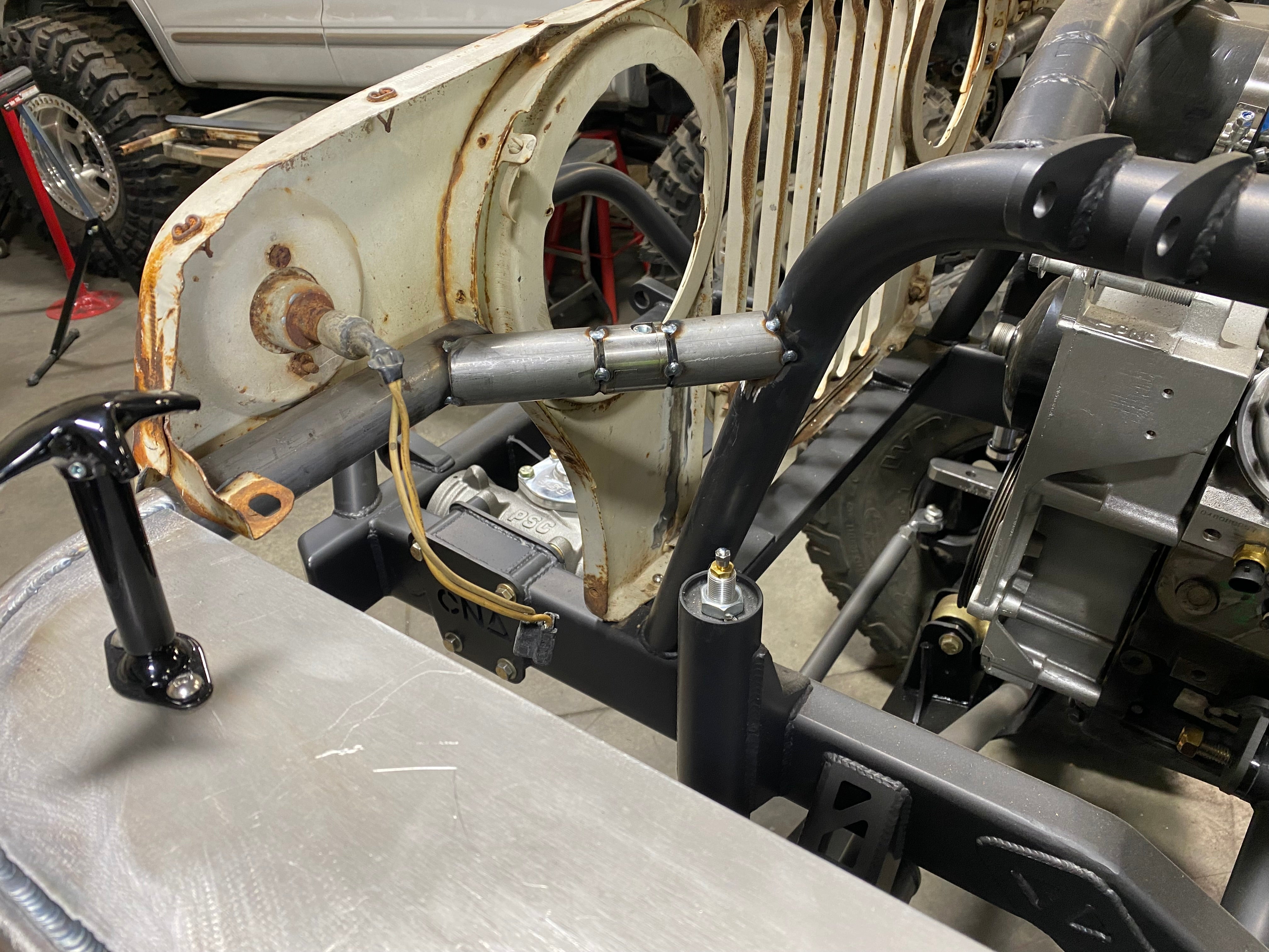 Jeepster Front Tube Fenders - High Clearance