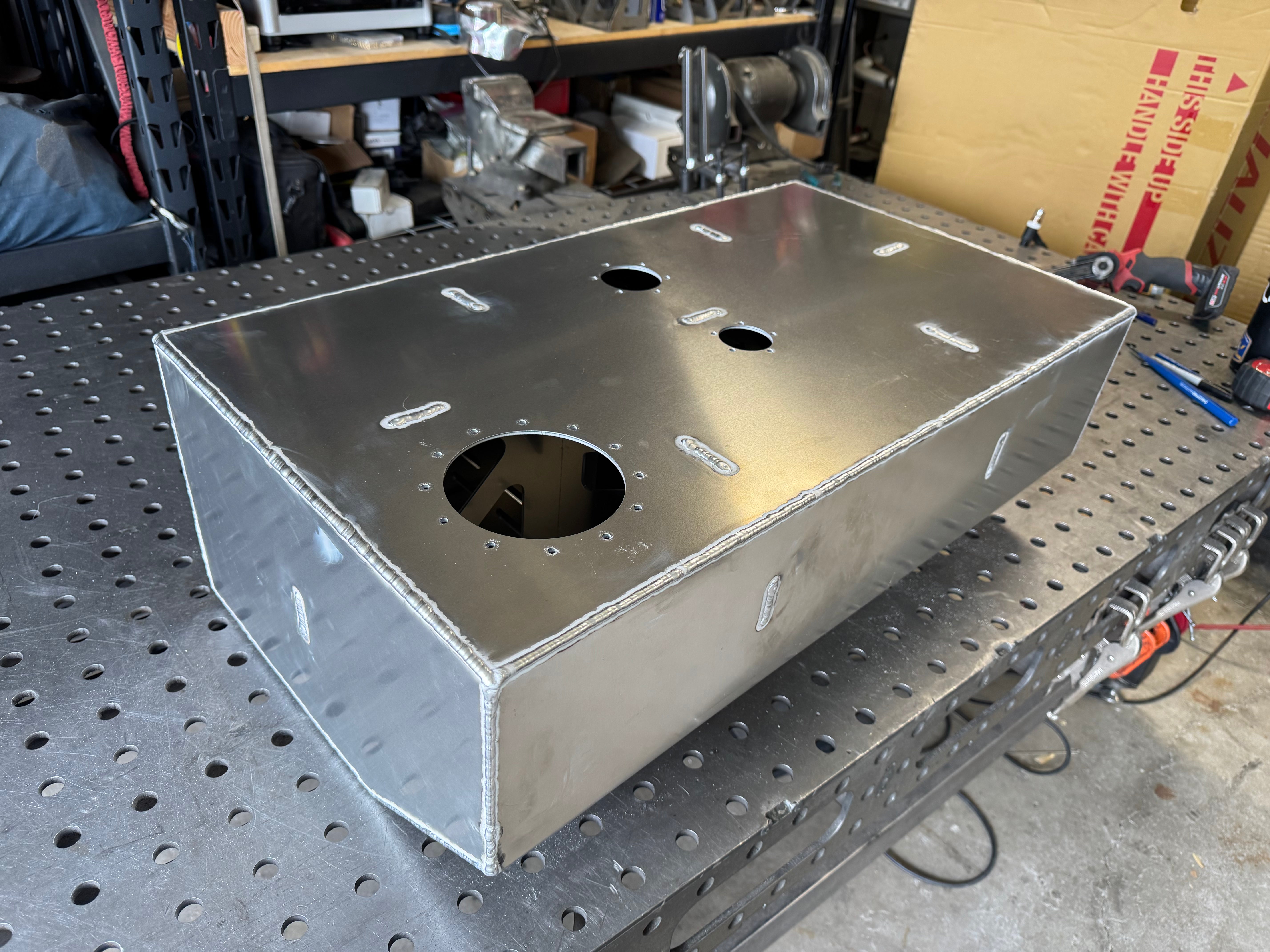 Jeepster Fuel Cell & Skid - Rear Hatch Fill 20 Gallons (Coming Soon!)