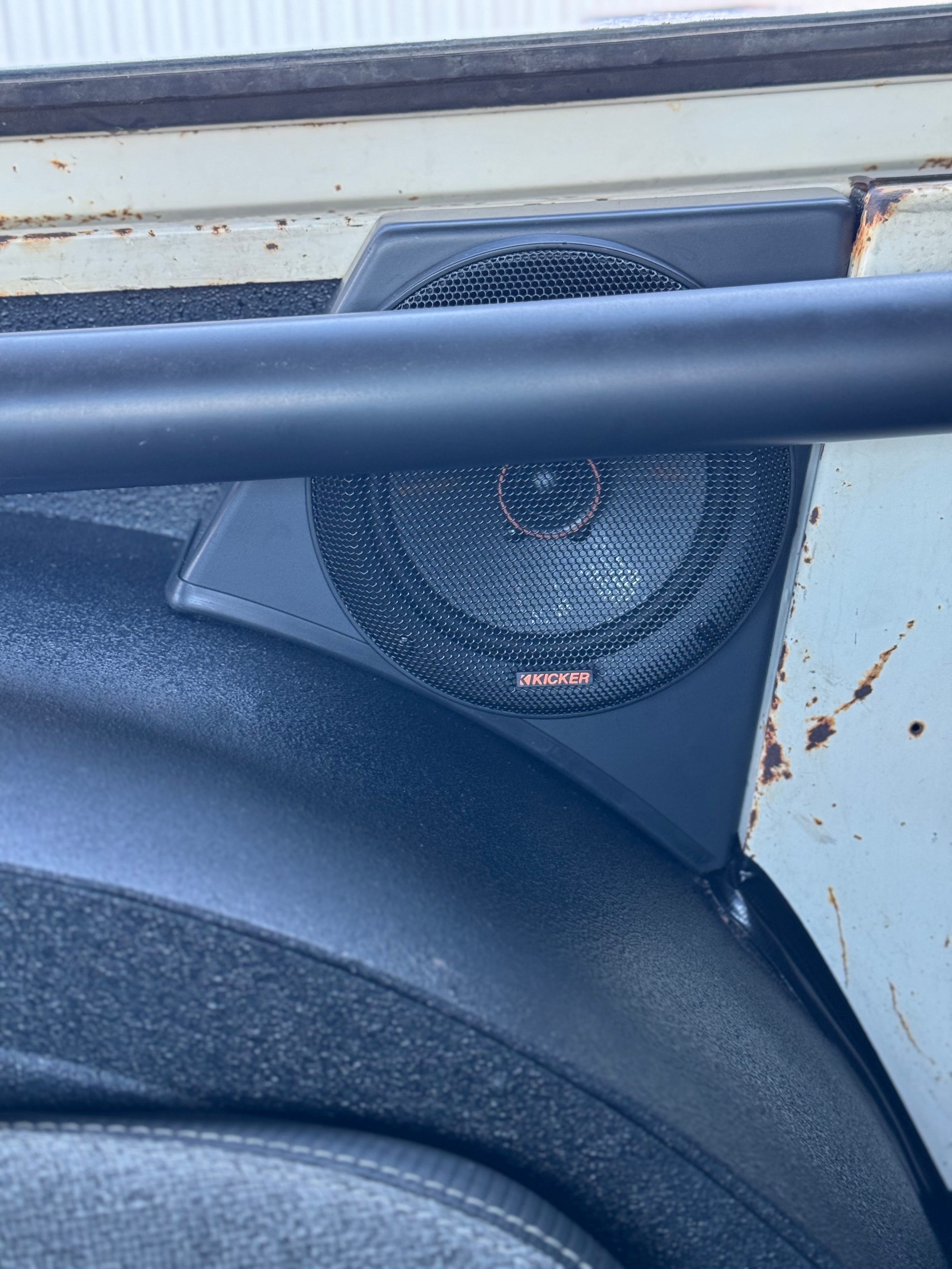 Jeepster Commando Speaker Boxes