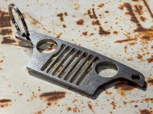 Jeepster Grille Keychain