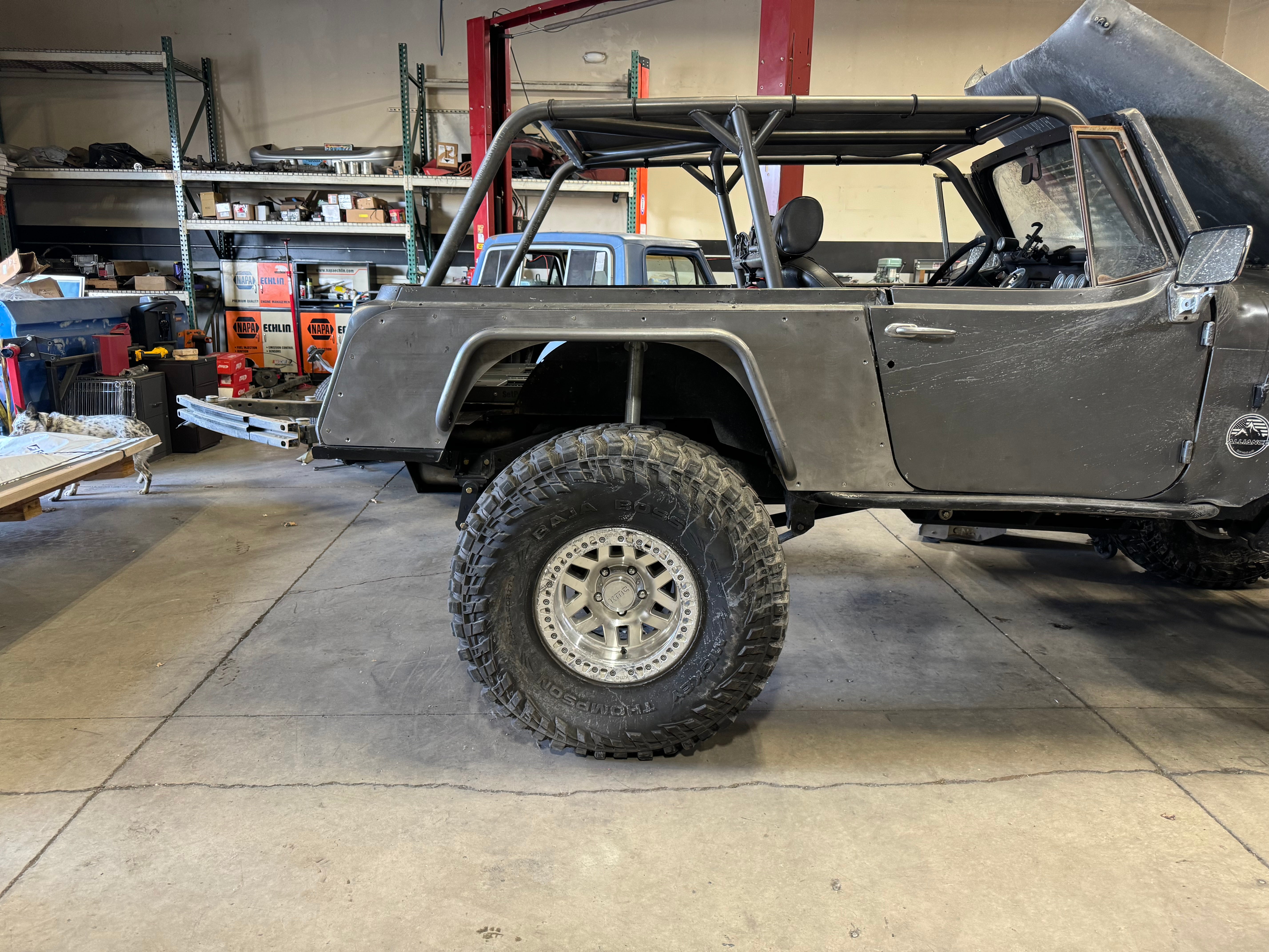 Jeepster 4" Flare Rear Fenders