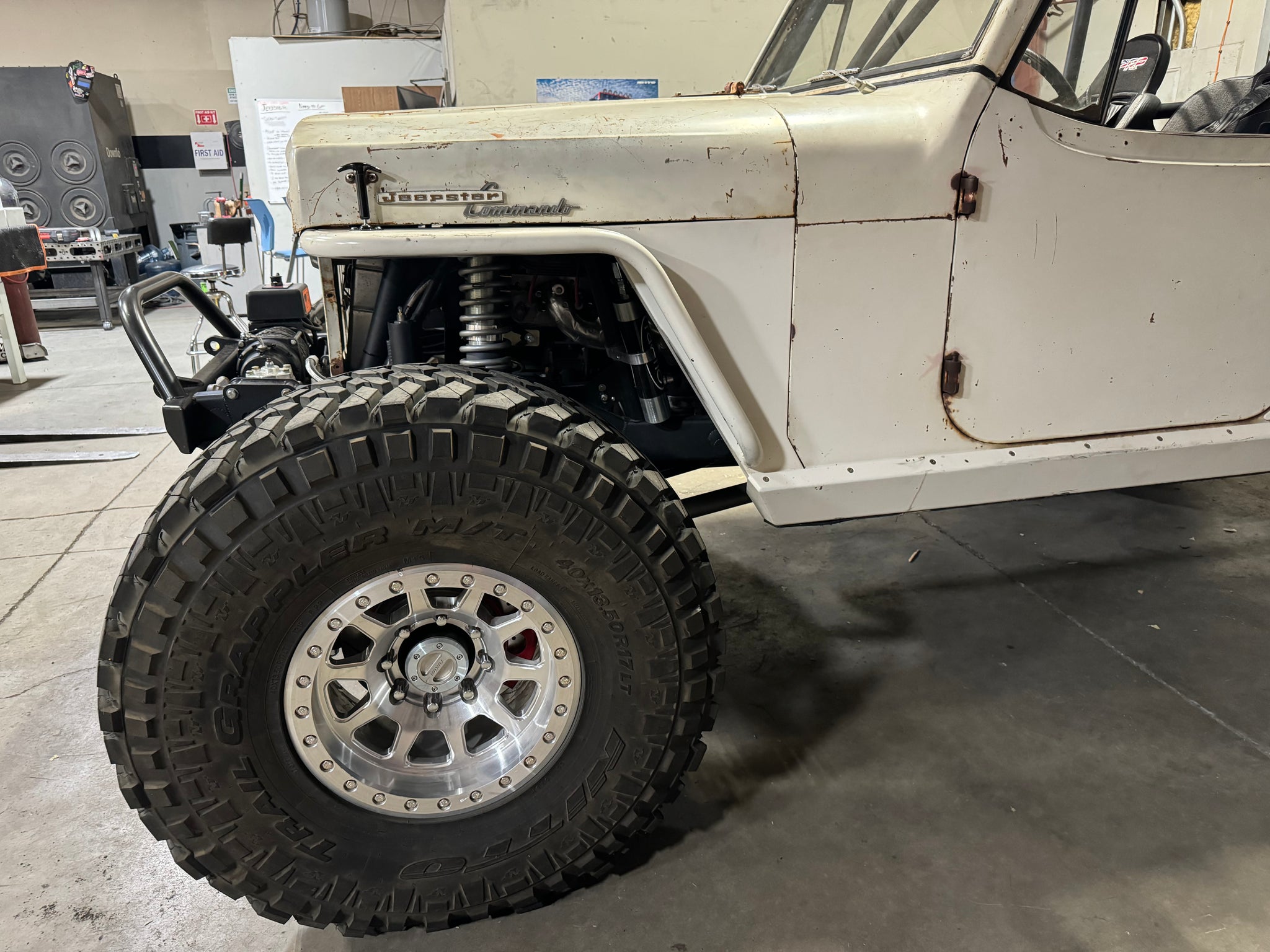 Jeepster Front Tube Fenders - High Clearance