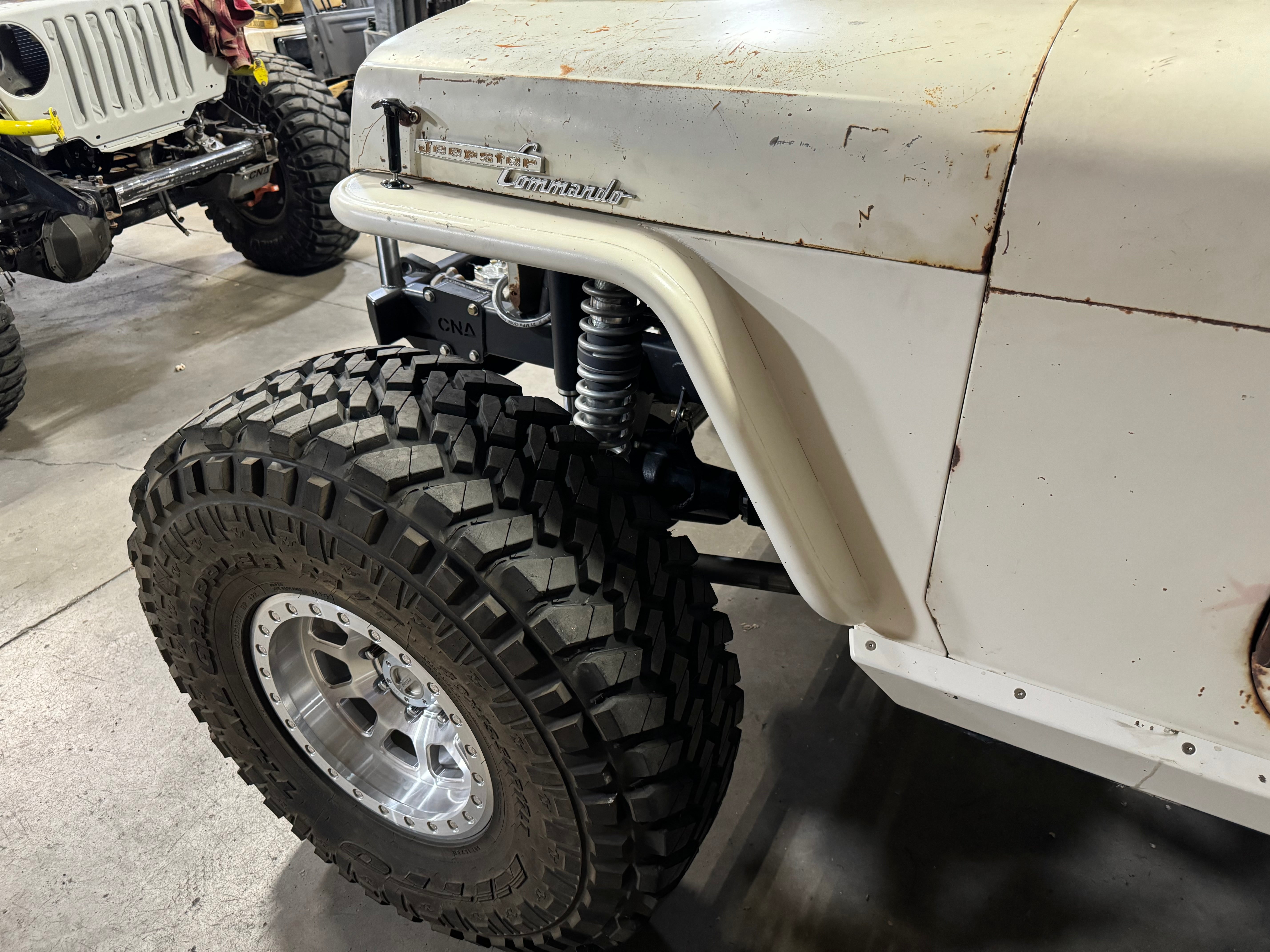 Jeepster Front Tube Fenders - High Clearance