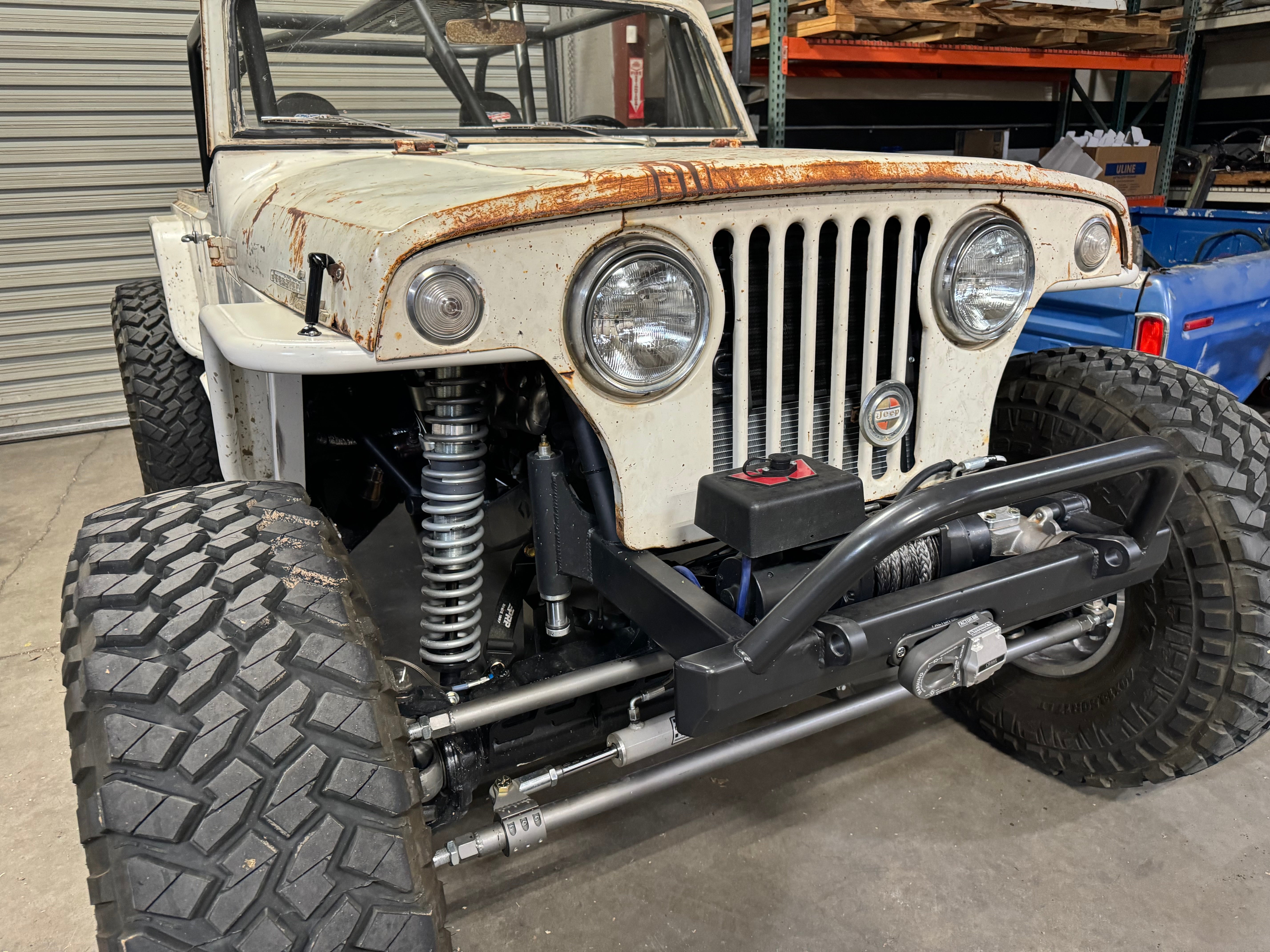 Jeepster Front Tube Fenders - High Clearance