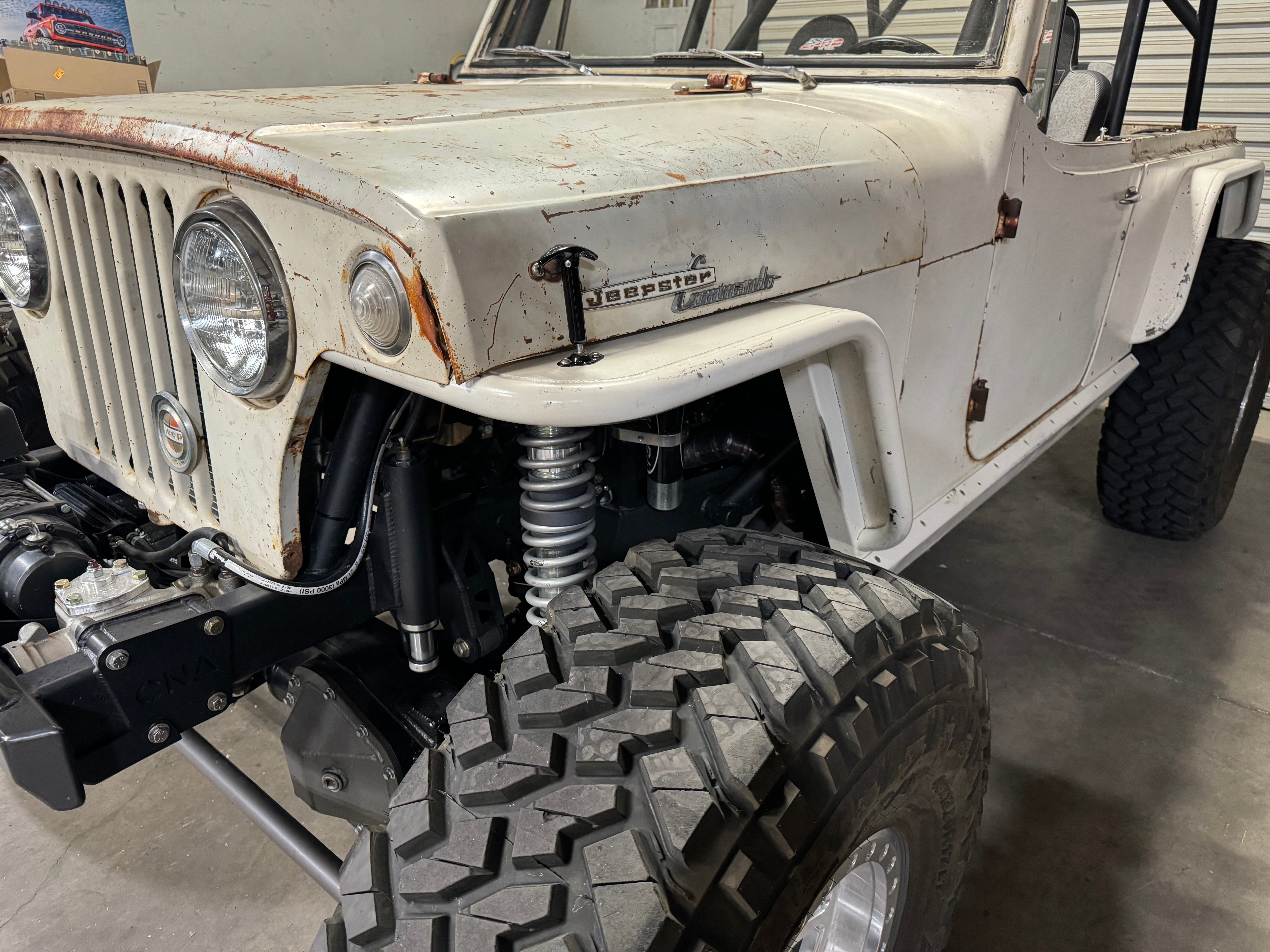 Jeepster Front Tube Fenders - High Clearance