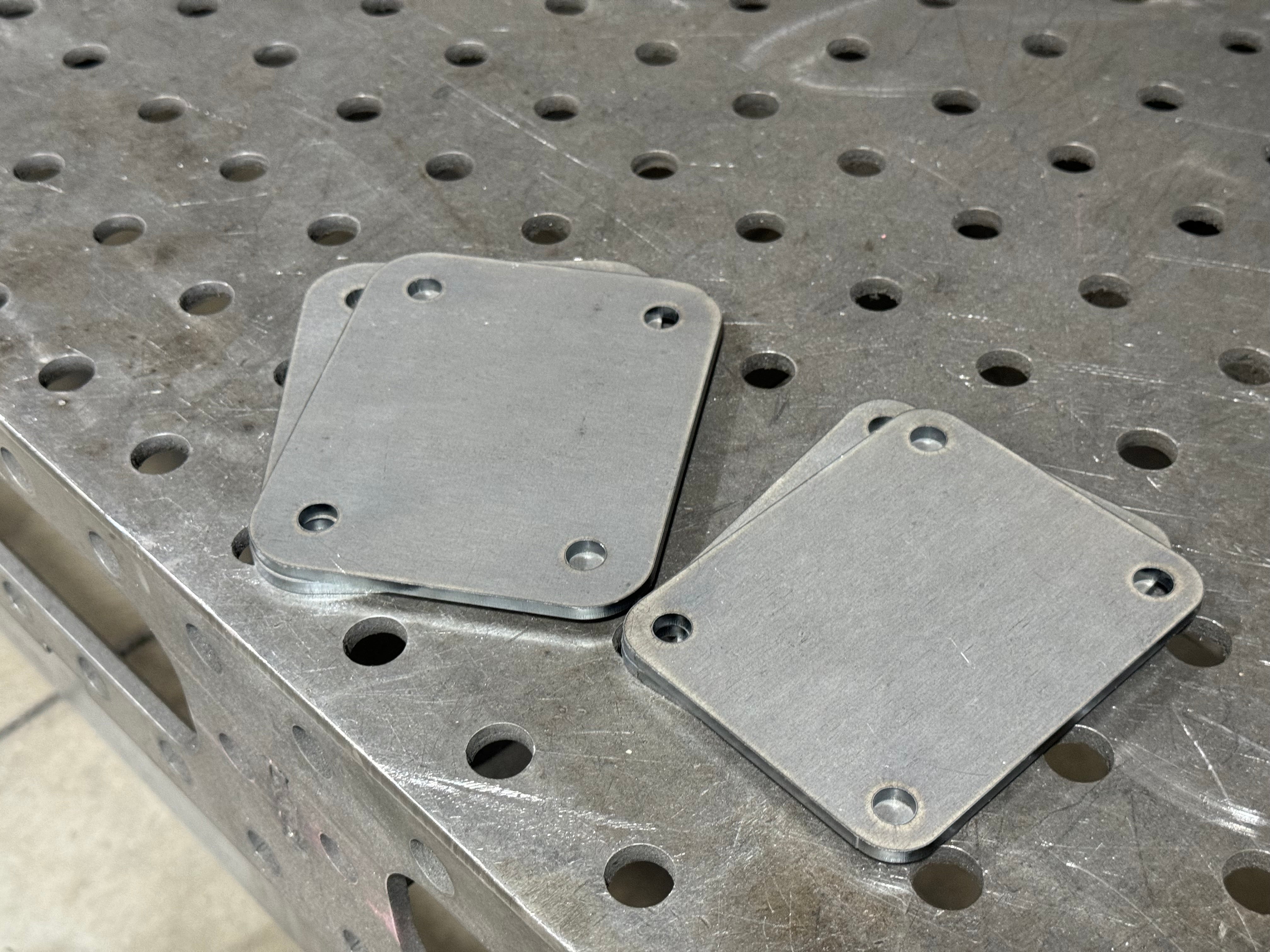 Roll Cage Sandwich Plates - 4"x5"