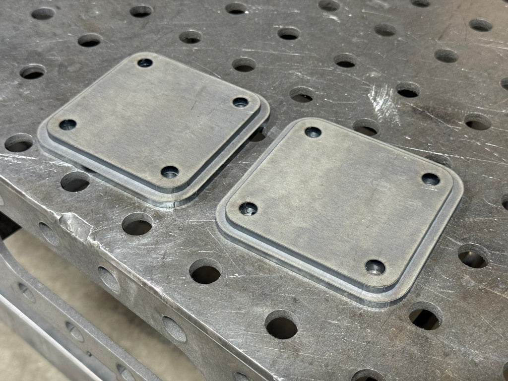Roll Cage Sandwich Plates - 4"x4"