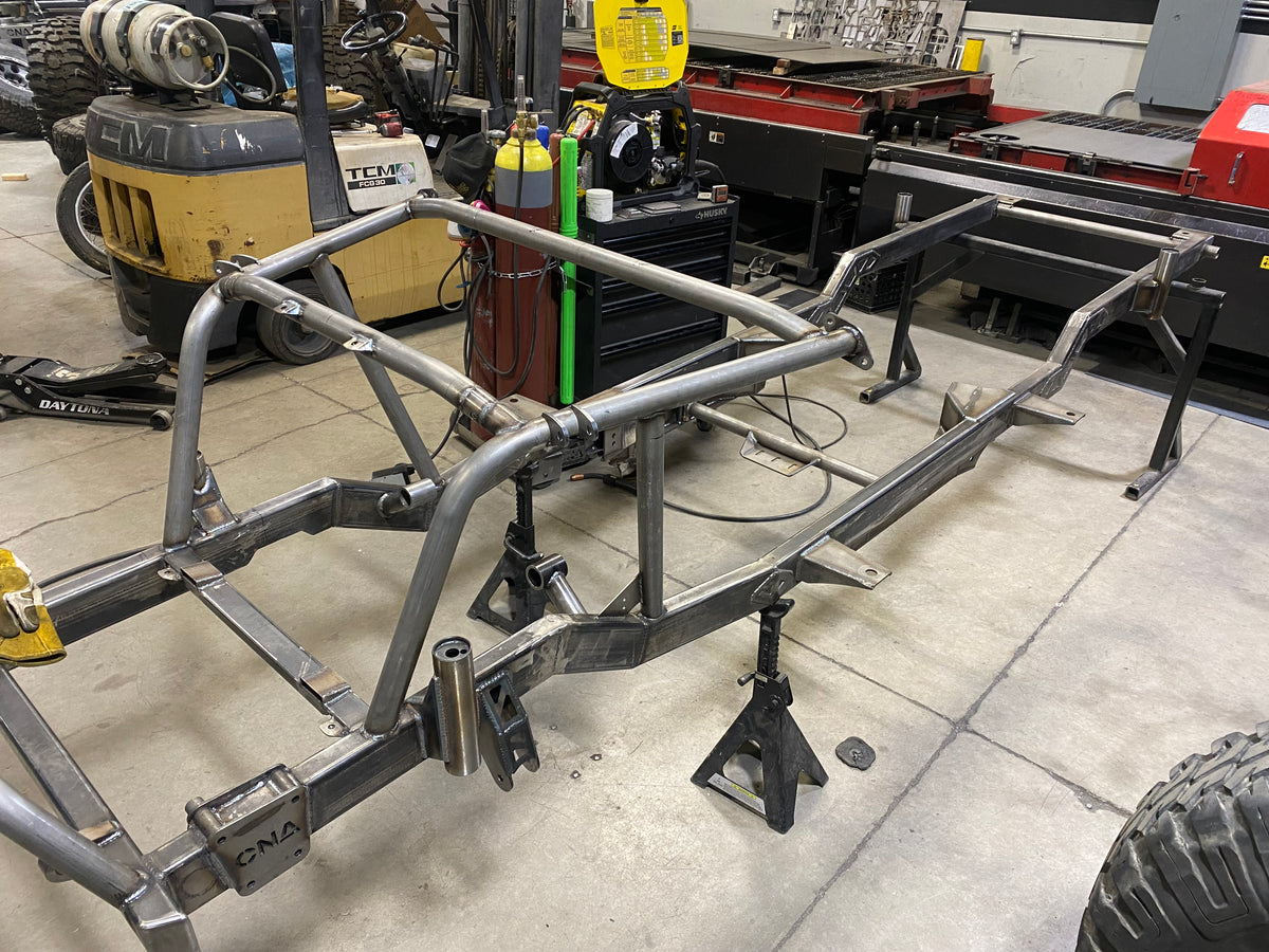 Jeepster Custom Frame – CNA Fabrication