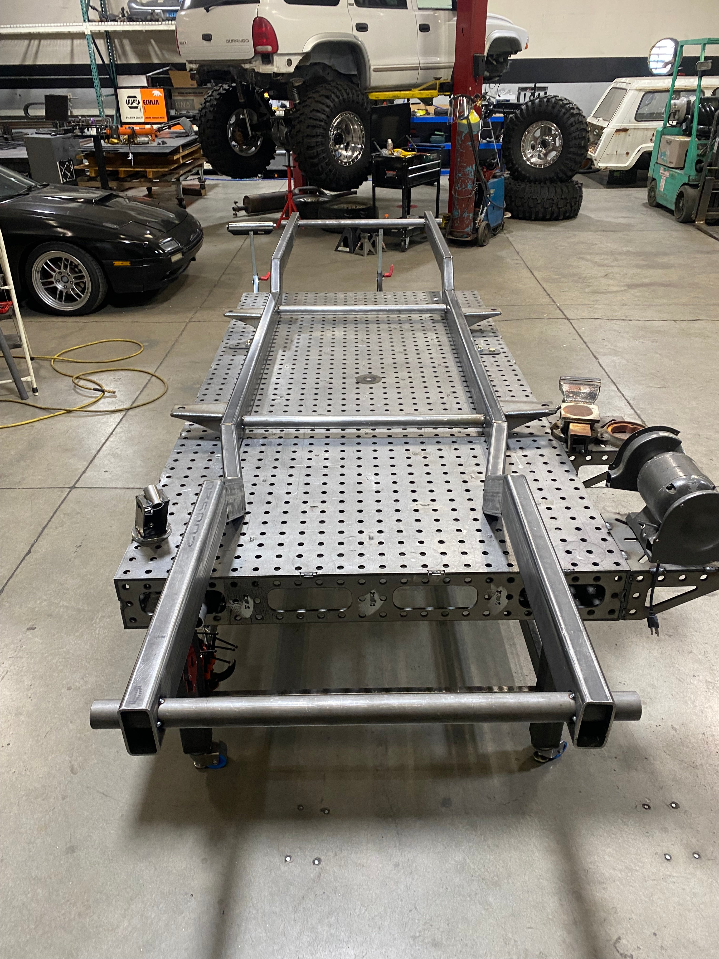Factory Frame Jeepster Frame – CNA Fabrication