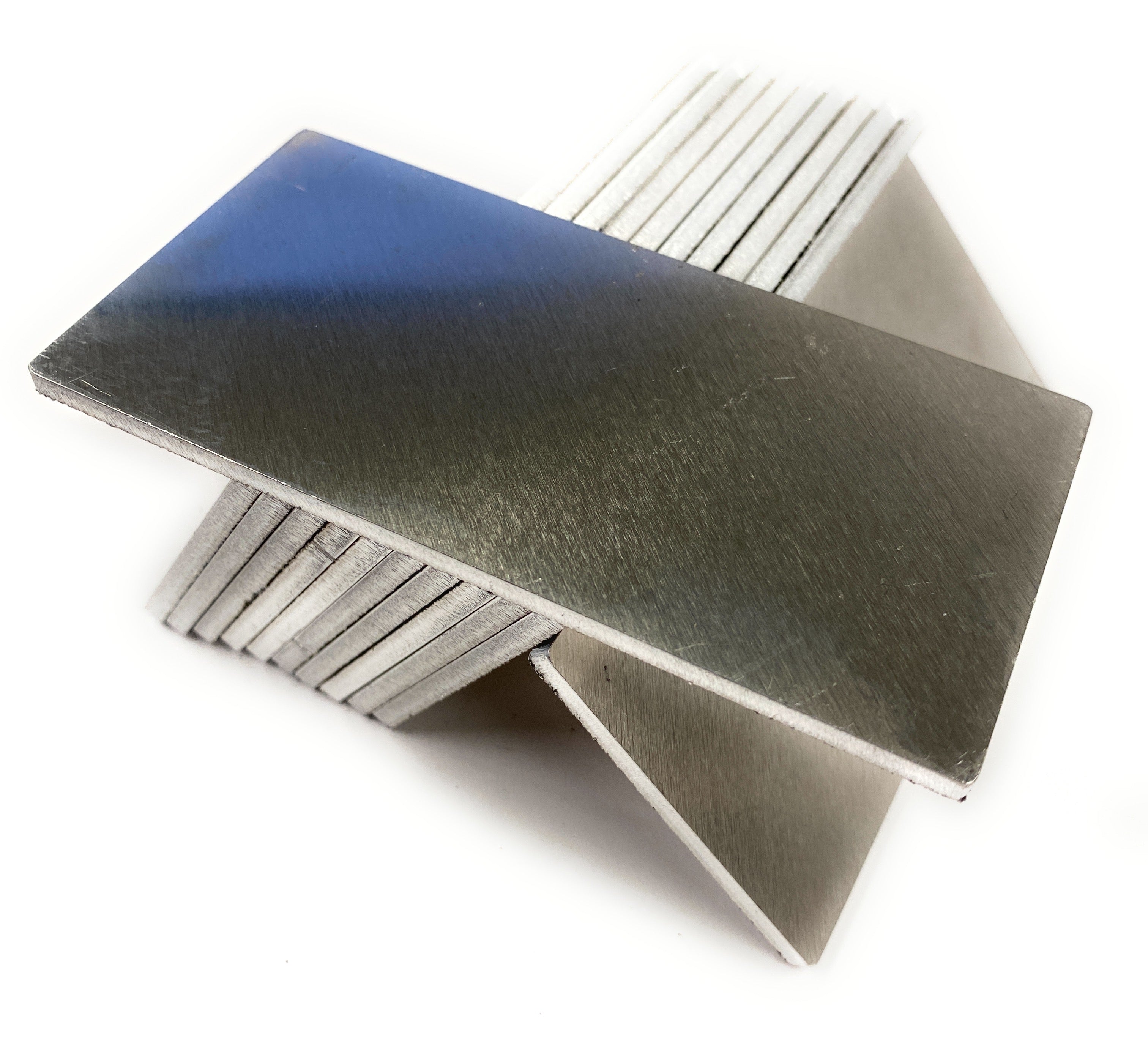 Welding Coupons - 1/8" 5052 Aluminum - 2 by 4 Inch (2"X4") - 12 Pack