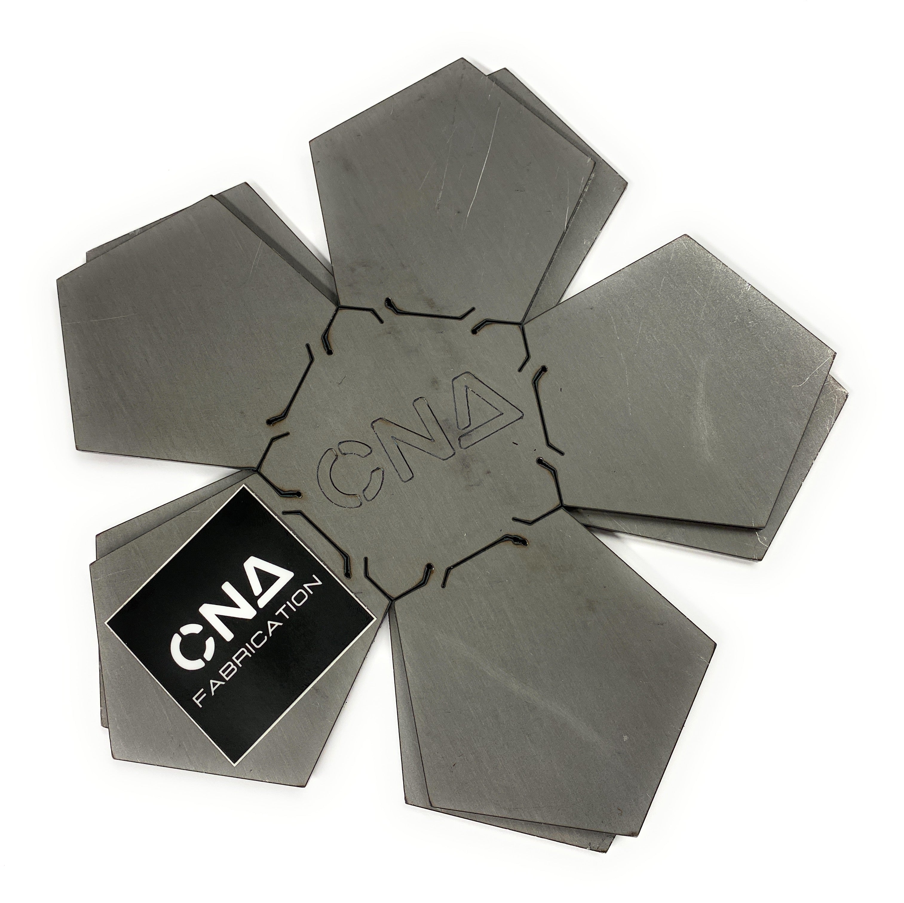 Welding Kit - Folding Dodecahedron (Pentagon Ball) - 2 Inch Sides - 11 Gauge (1/8") Mild Steel