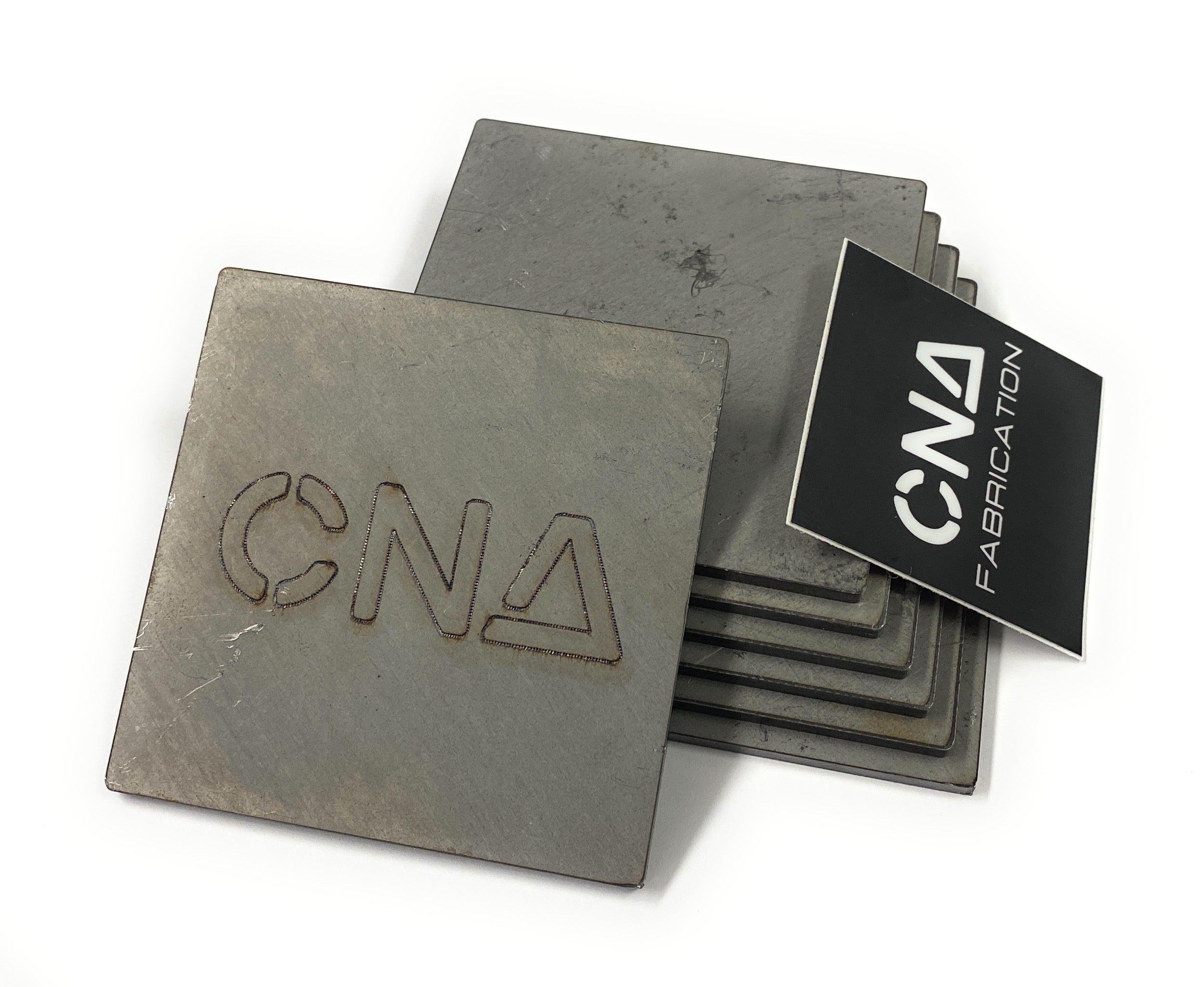 Welding Cube Kit - 11 Gauge Mild Steel - 3 by 3 inch (3"X3") Squares