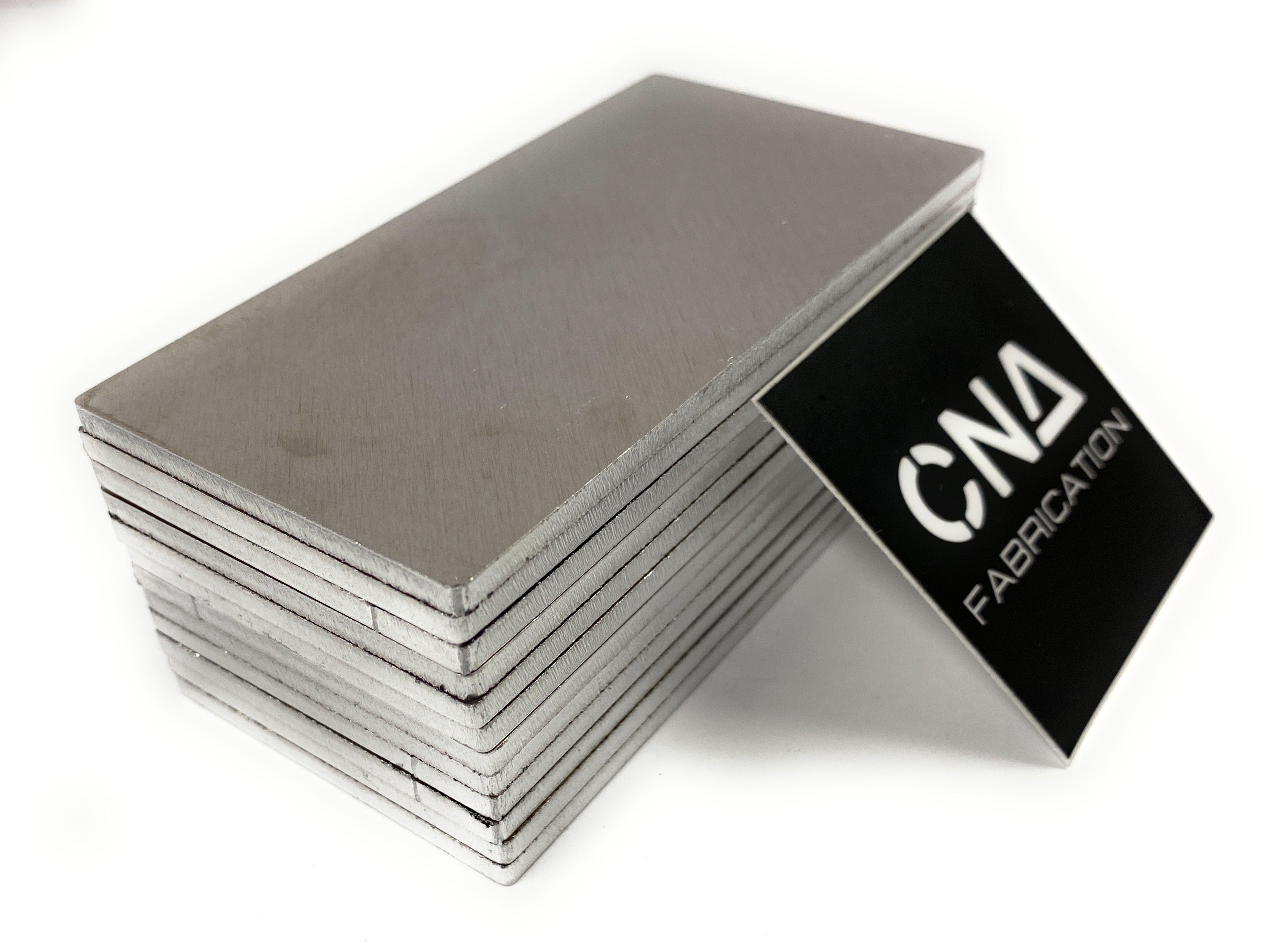 Welding Coupons - 1/8" 5052 Aluminum - 2 by 4 Inch (2"X4") - 12 Pack