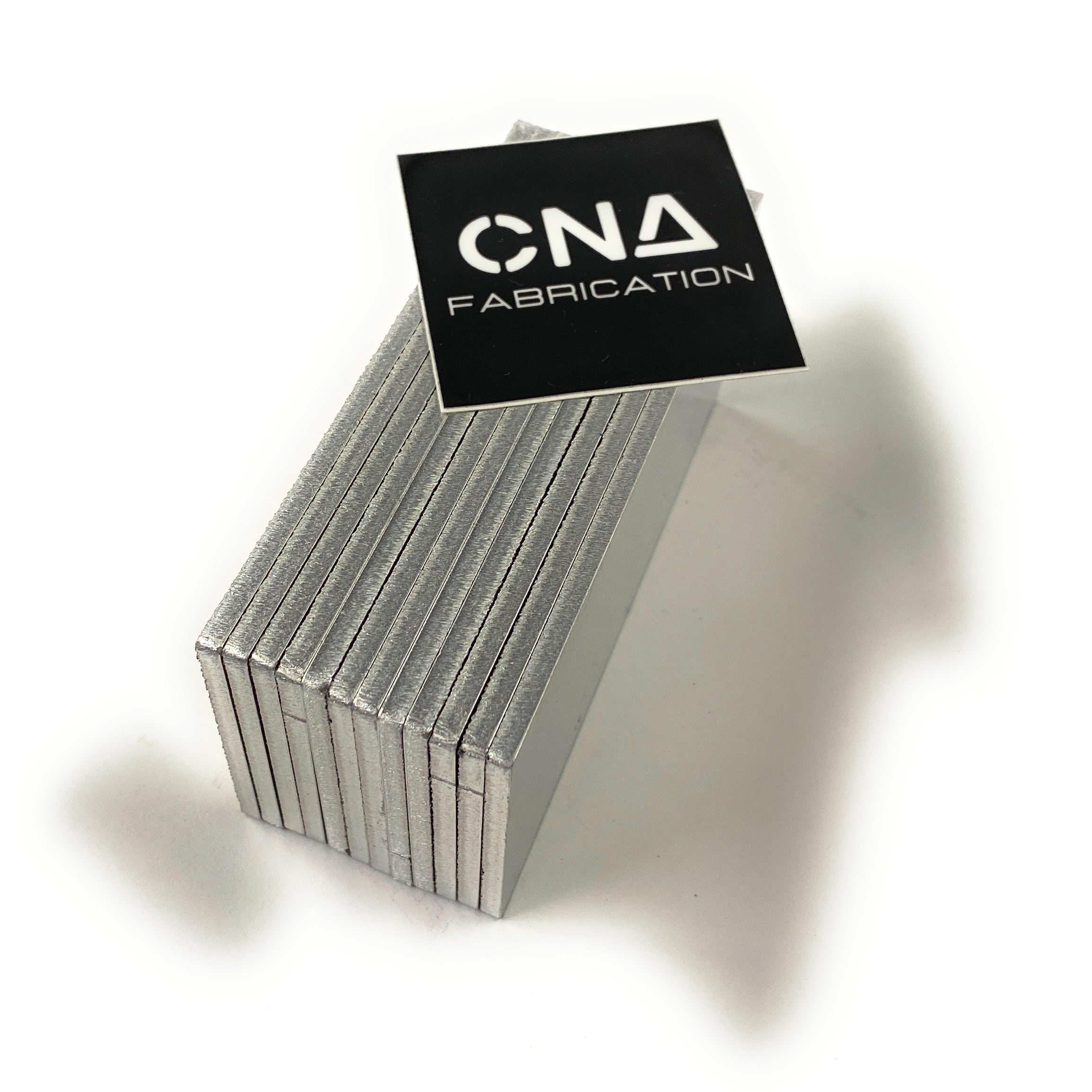 Welding Coupons - 1/8" 5052 Aluminum - 2 by 4 Inch (2"X4") - 12 Pack