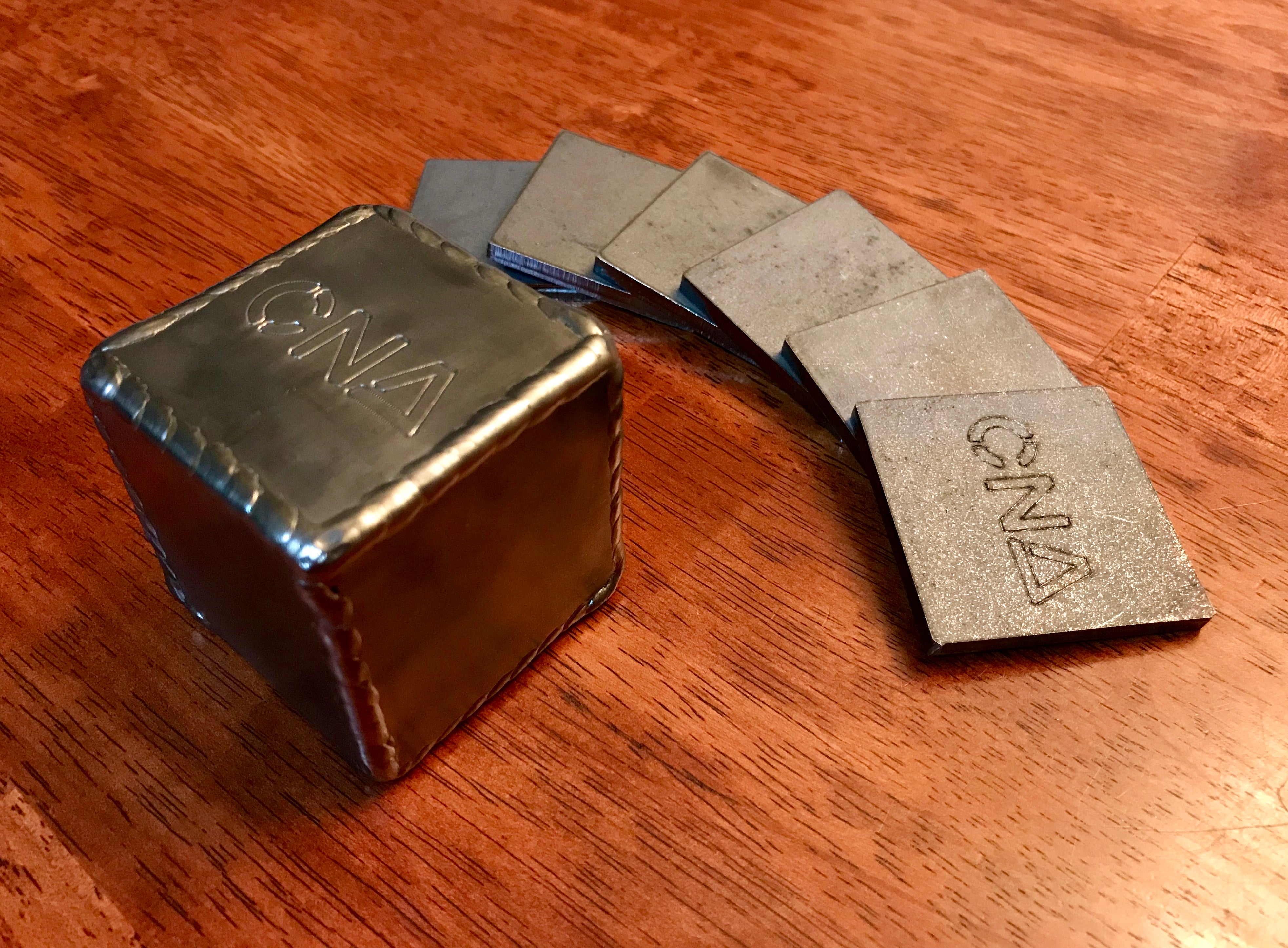 Welding Cube Kit - 11 Gauge Mild Steel - 2 by 2 Inch (2"X2")