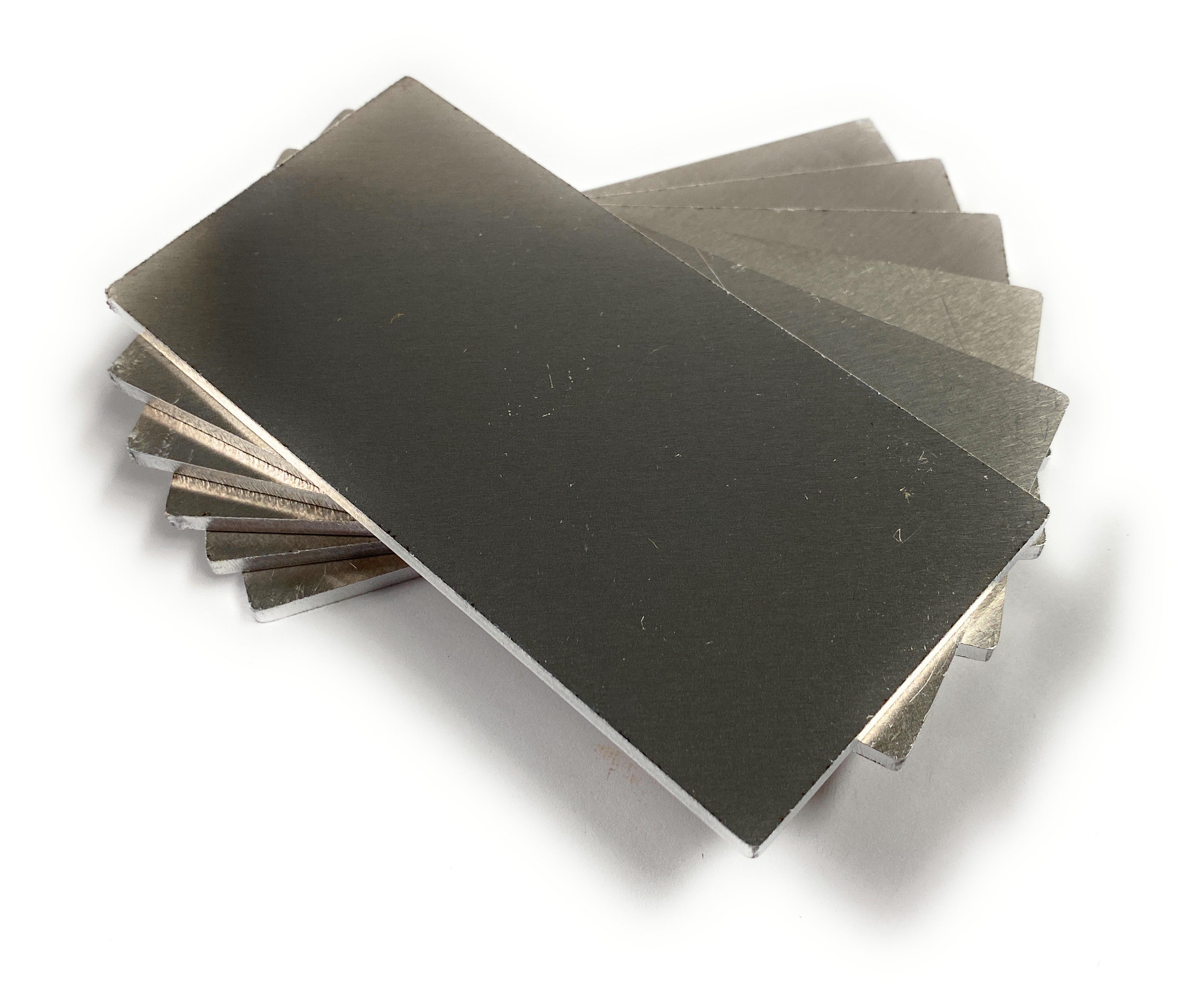 Welding Coupons - 1/8" 5052 Aluminum - 2 by 4 Inch (2"X4") - 6 Pack