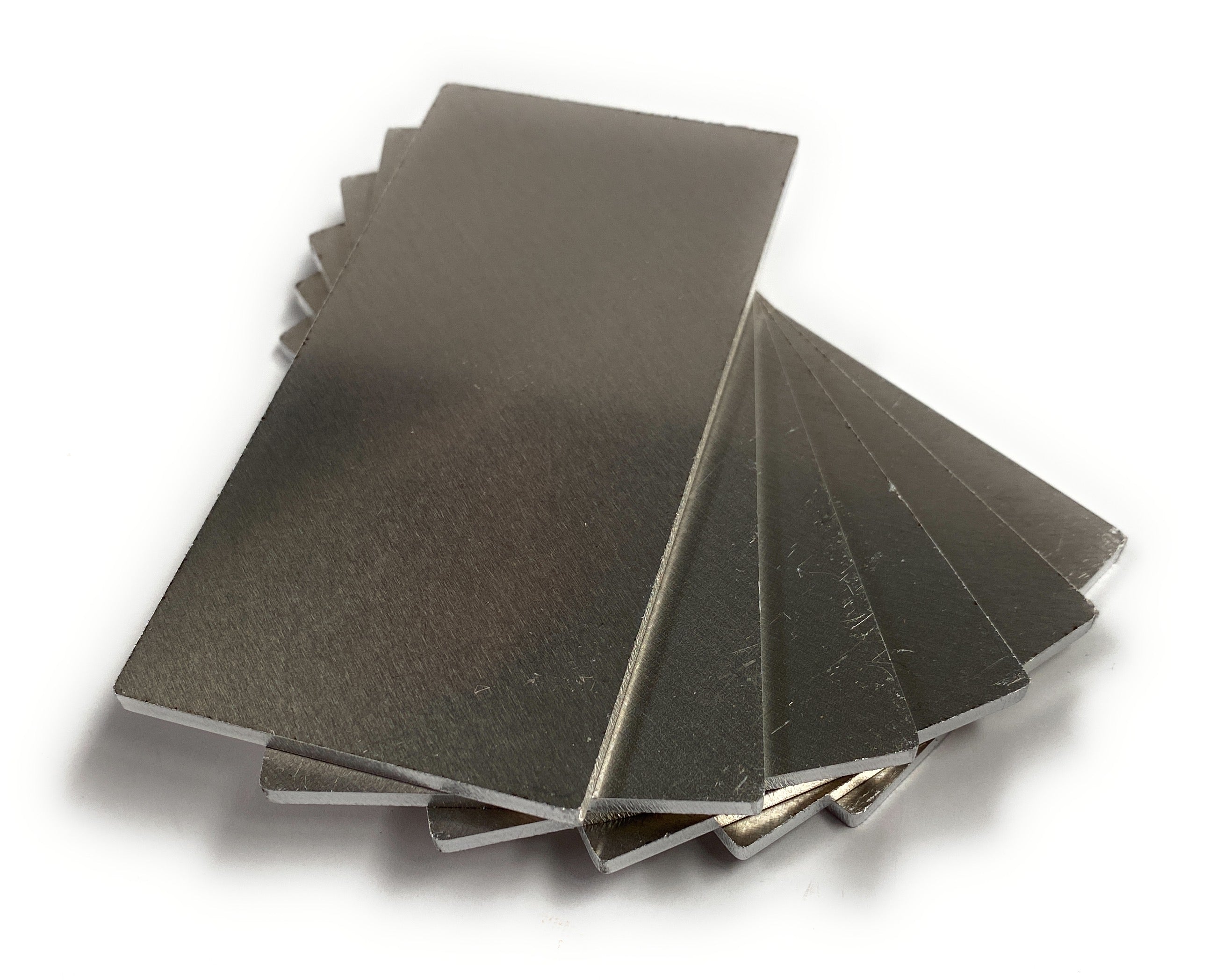 Welding Coupons - 1/8" 5052 Aluminum - 2 by 4 Inch (2"X4") - 6 Pack