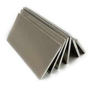 Welding Coupons - 1/8" 5052 Aluminum - 2 by 4 Inch (2"X4") - 6 Pack