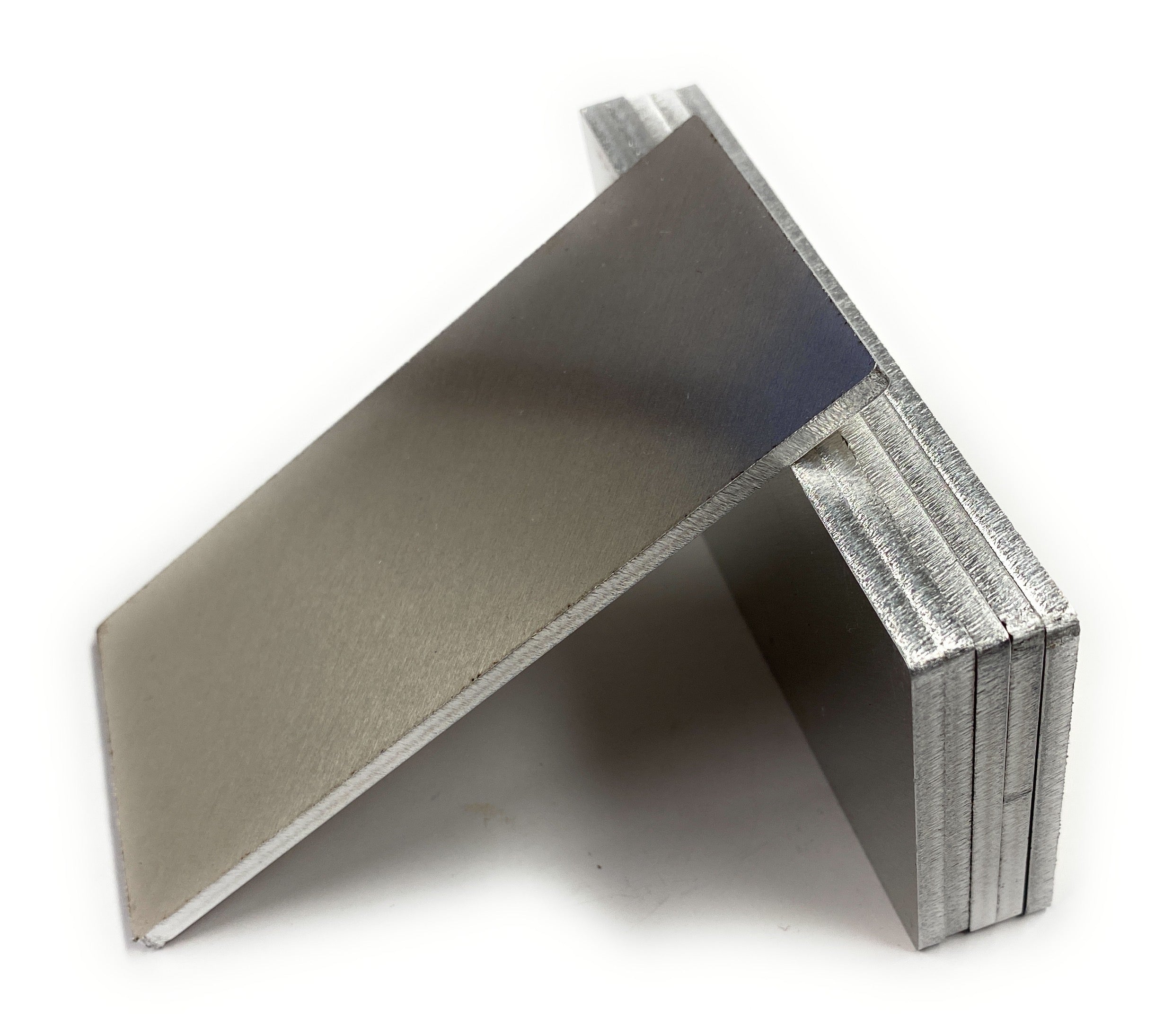 Welding Coupons - 1/8" 5052 Aluminum - 2 by 4 Inch (2"X4") - 6 Pack