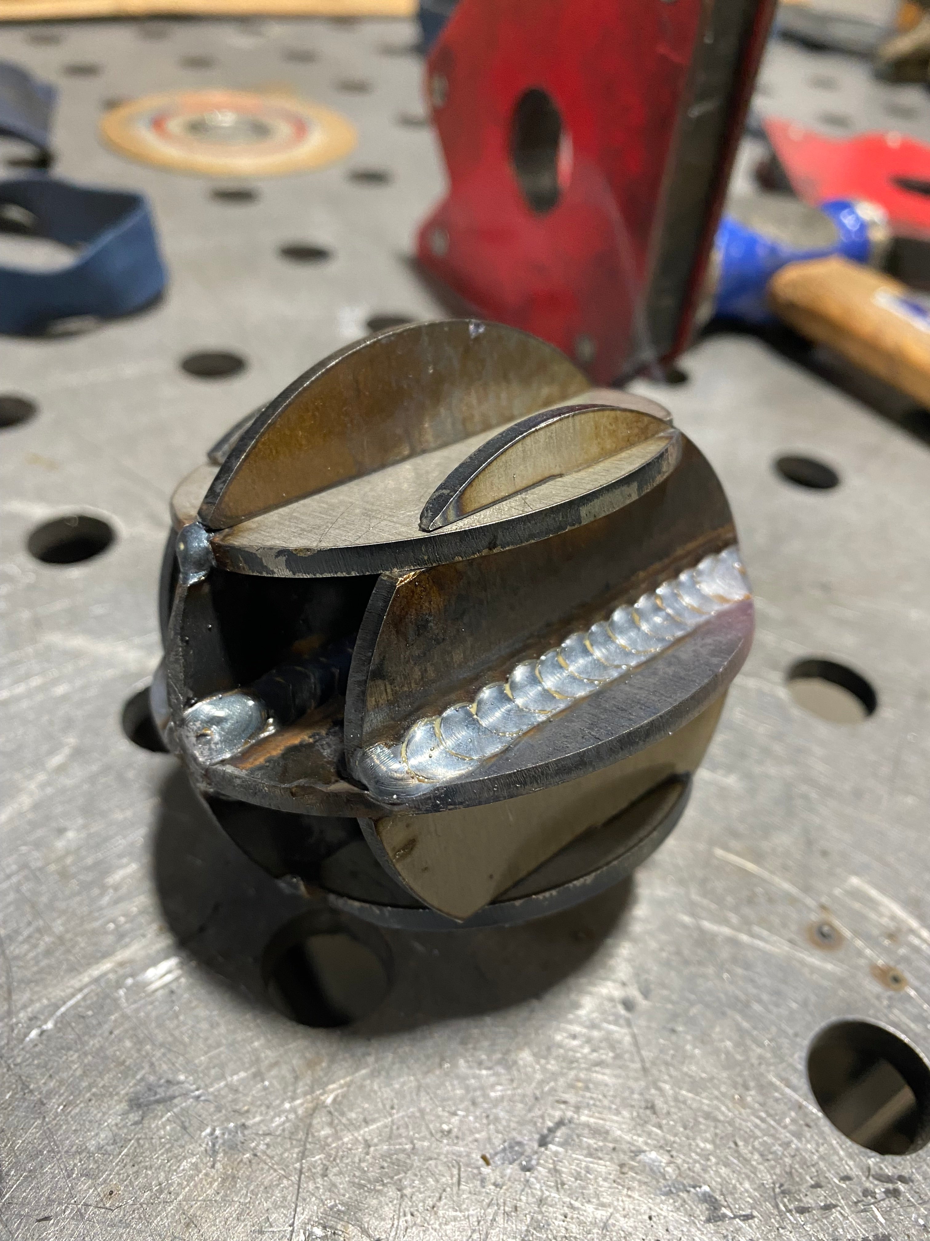 Welding Kit - Sphere - 3 Inch Diameter - 1/8 Inch Thick